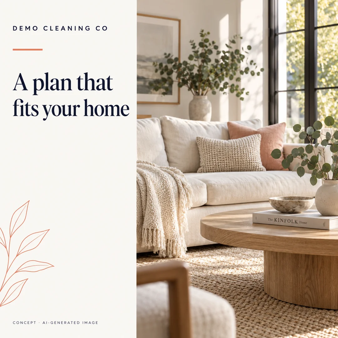 Concept post 6: A plan that fits your home